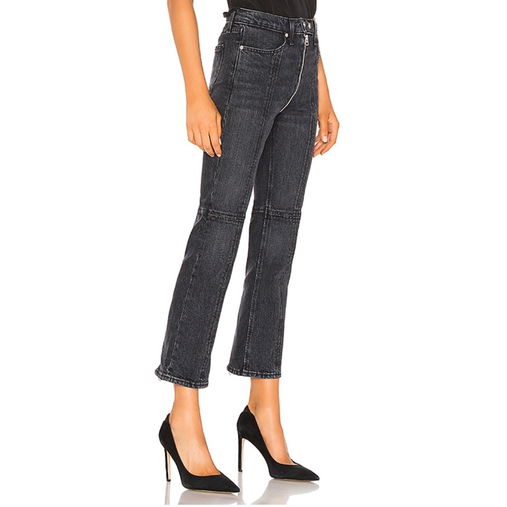 Rag & Bone Black Bain Iver Pant Jeans - Picture 3 of 5